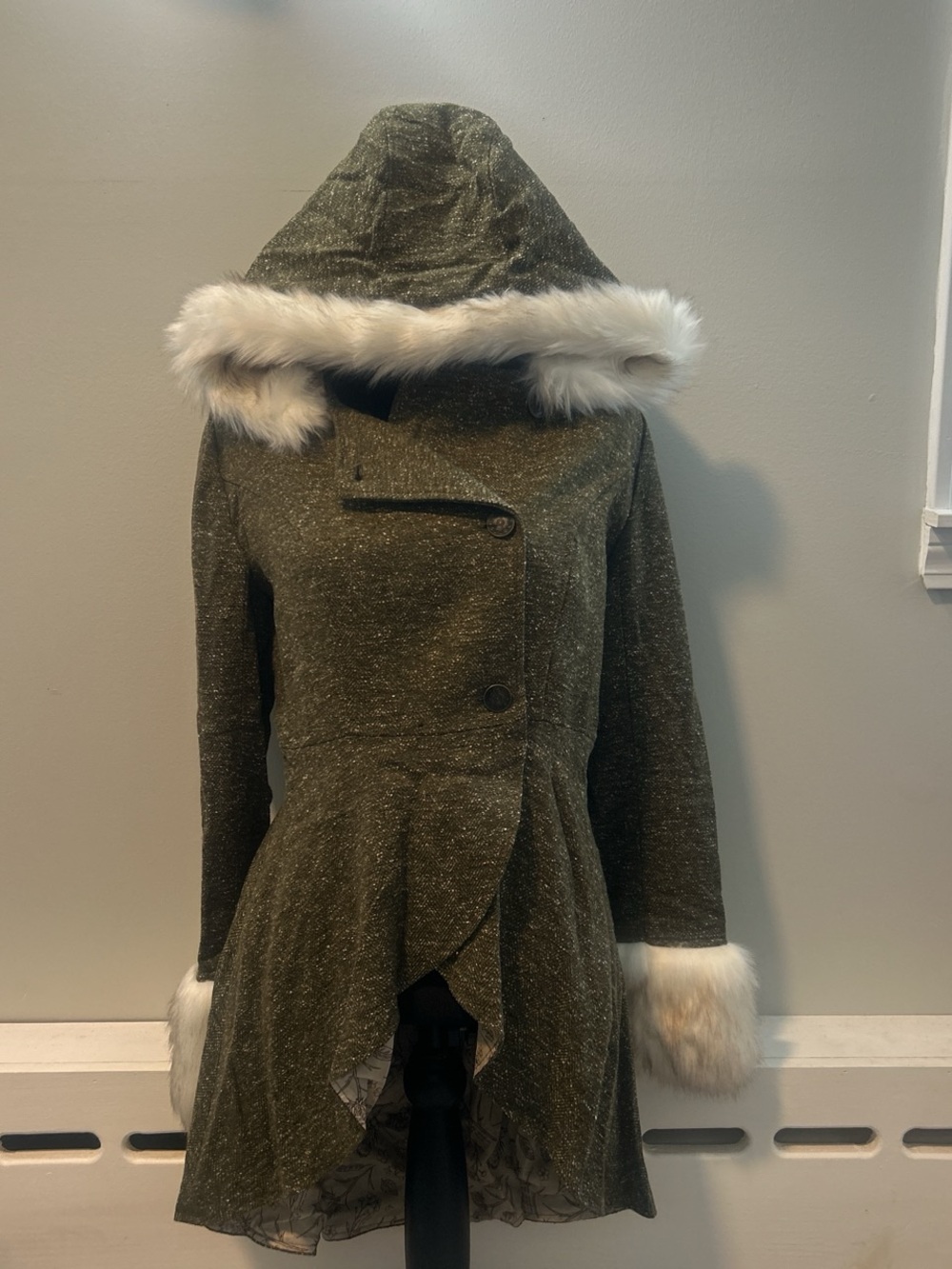 Hot Topic Outlander Claire tweed riding jacket